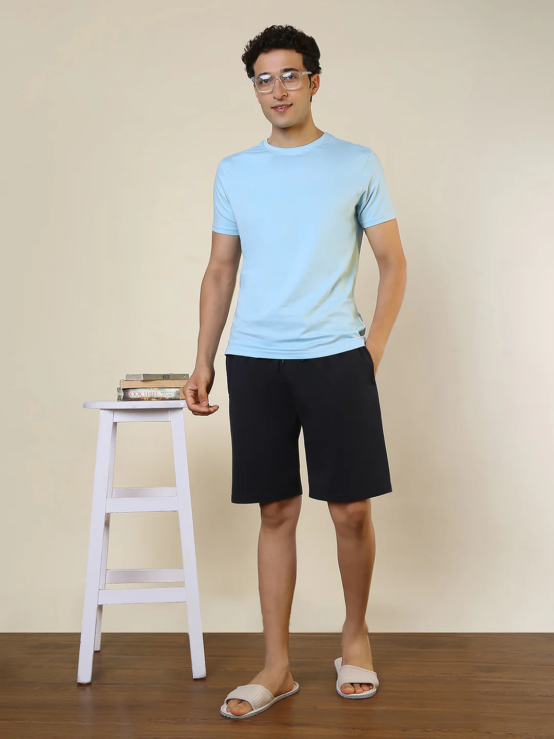 Sleepz Men Multi-Colour Solid Cotton Garment Kit - Image 5
