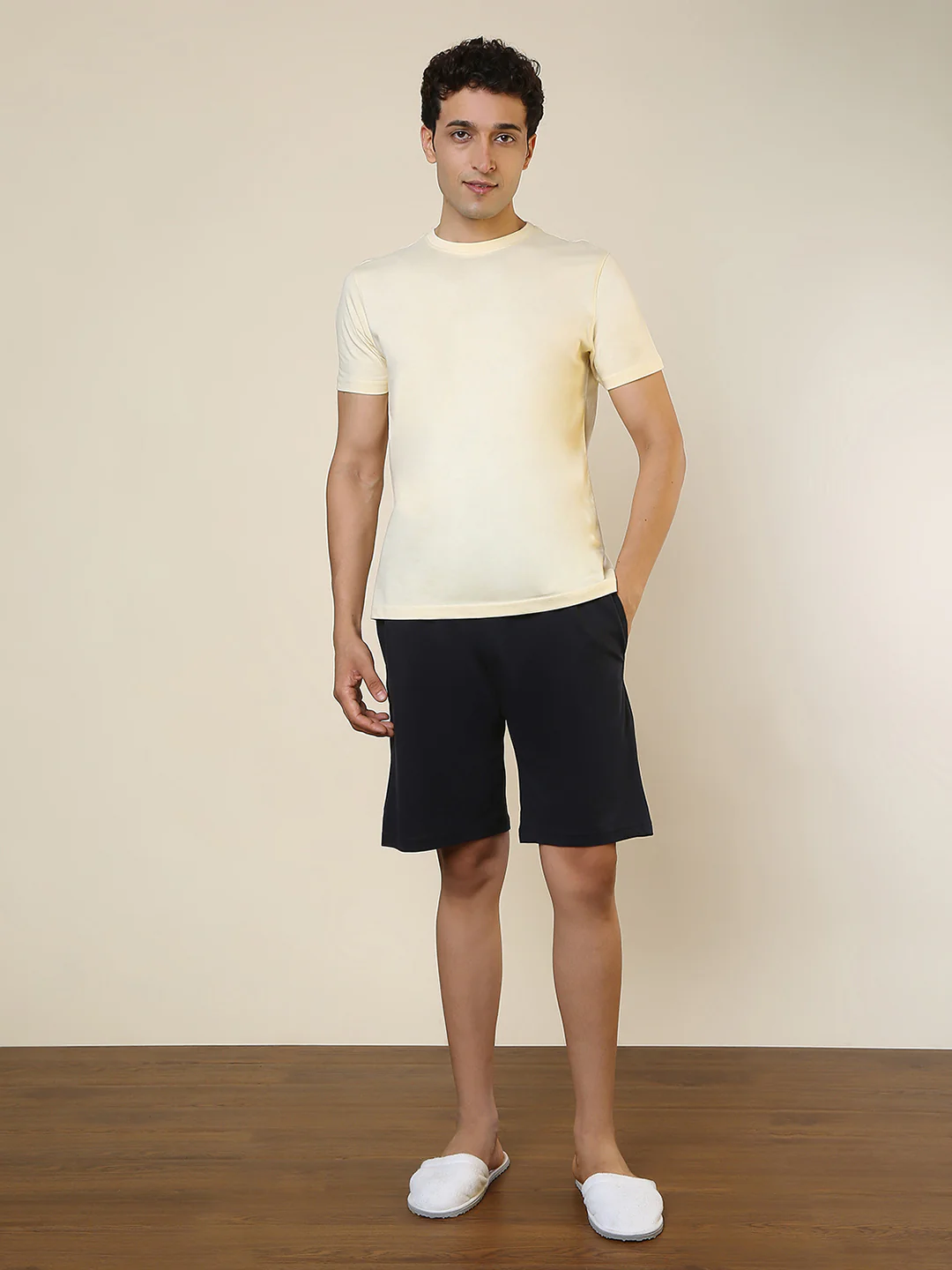 Sleepz Men Multi-Colour Solid Cotton Garment Kit