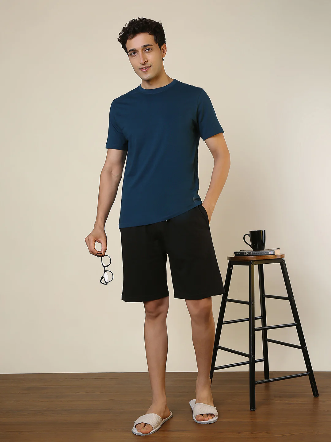 Sleepz Men Multi-Colour Solid Cotton Garment Kit - Image 5