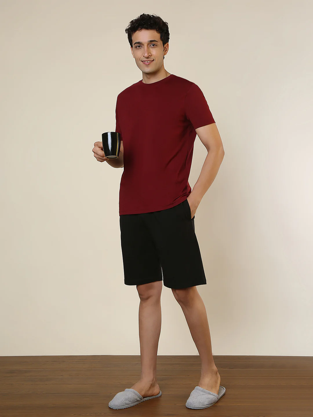 Sleepz Men Multi-Colour Solid Cotton Garment Kit - Image 5